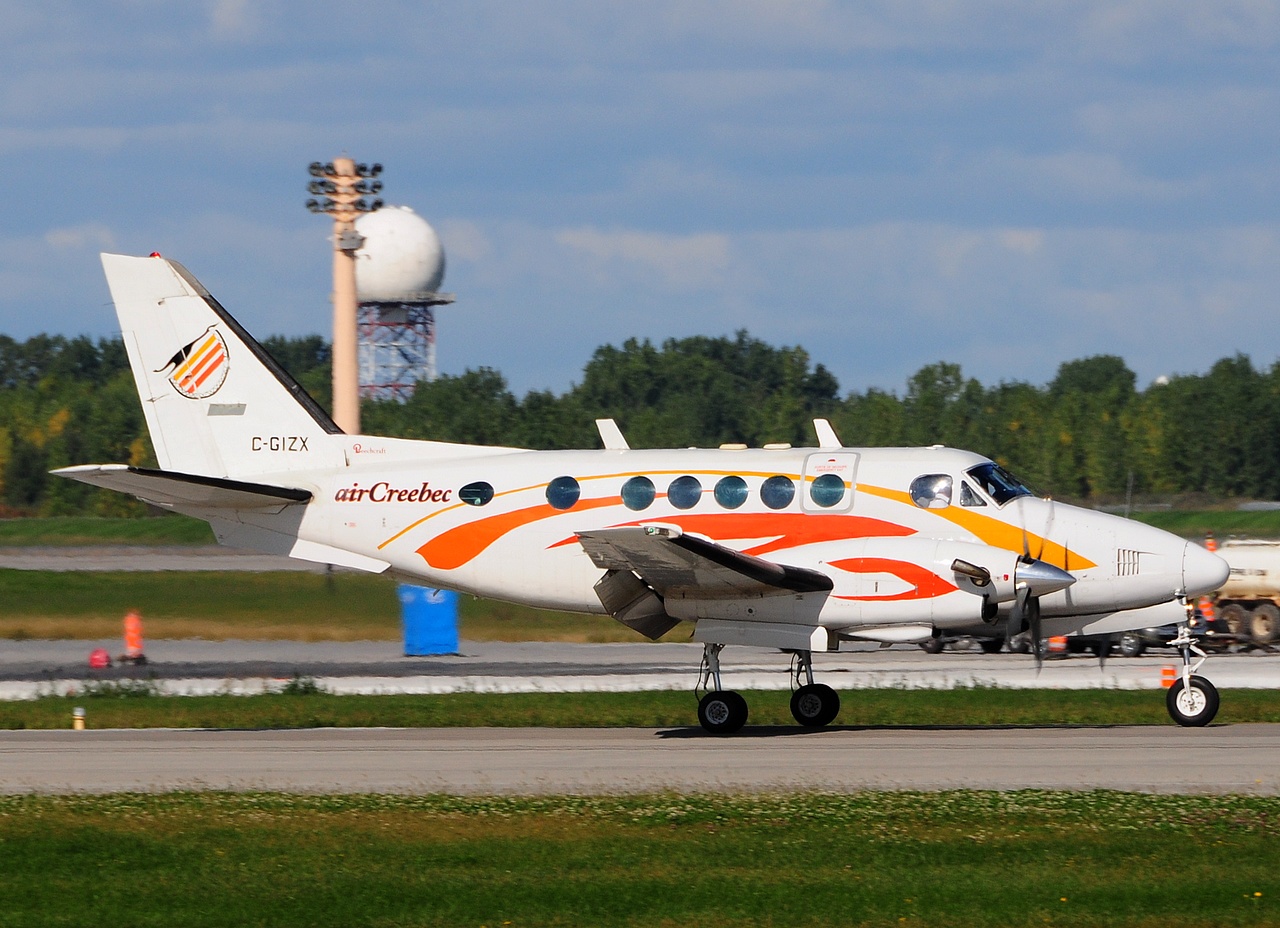 C-GIZX - King Air 100-A100 - Air Creebec - YUL - 18-09-2014