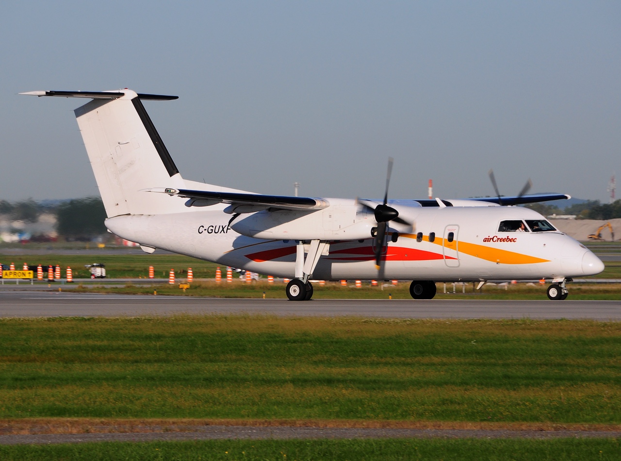 C-GUXF - DHC-8-102 - Air Creebec - YUL - 19-09-2014