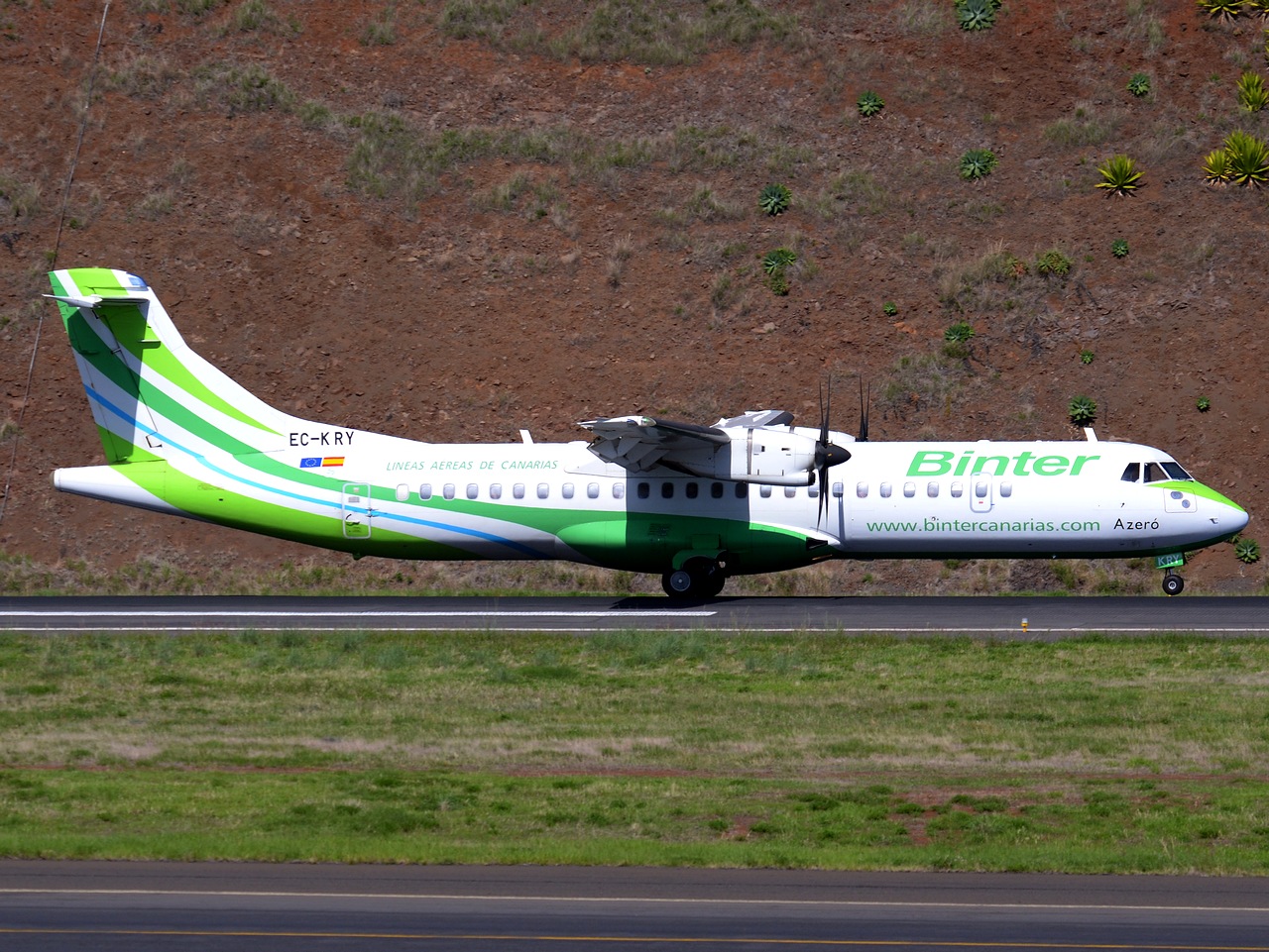 EC-KRY - ATR 72-500 (72-212A) - Binter Canarias - FNC - 29-09-2014