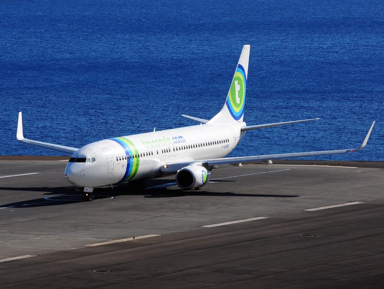 F-GZHE - 737-8K2(WL) - Transavia France - FNC - 30-09-2014e