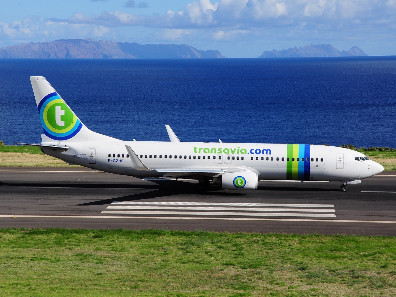 F-GZHE - 737-8K2(WL) - Transavia France - FNC - 30-09-2014f