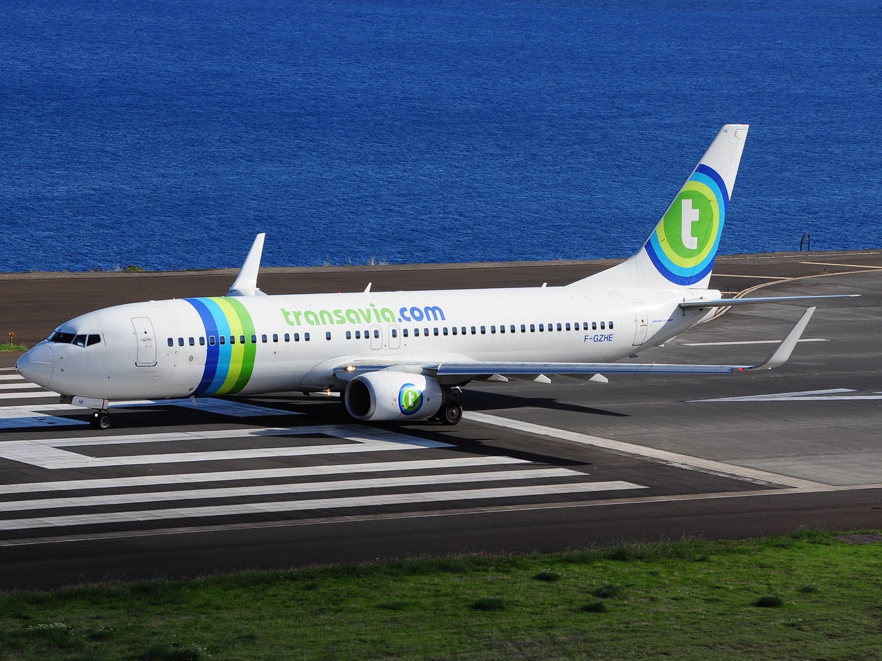 F-GZHE - 737-8K2(WL) - Transavia France - FNC - 30-09-2014g