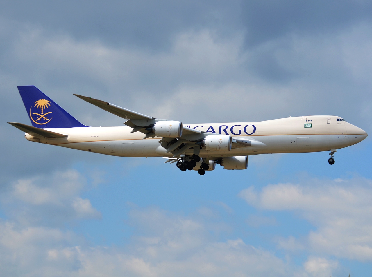 HZ-A14 - 747-87UF - Saudi Arabian - FRA - 03-05-2014