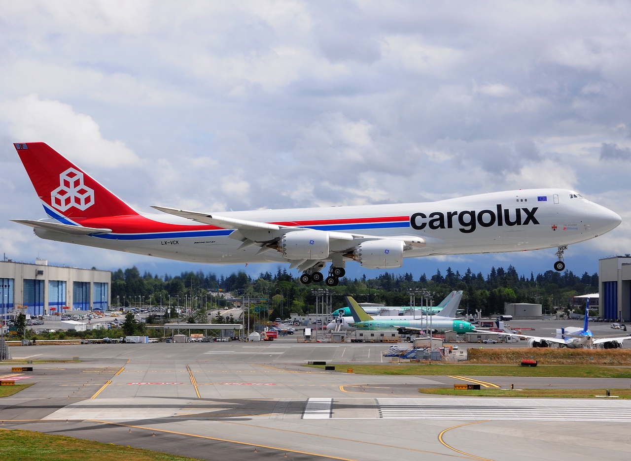 LX-VCK - 747-8R7F - Cargolux Airlines International - PAE - 27-06-2014