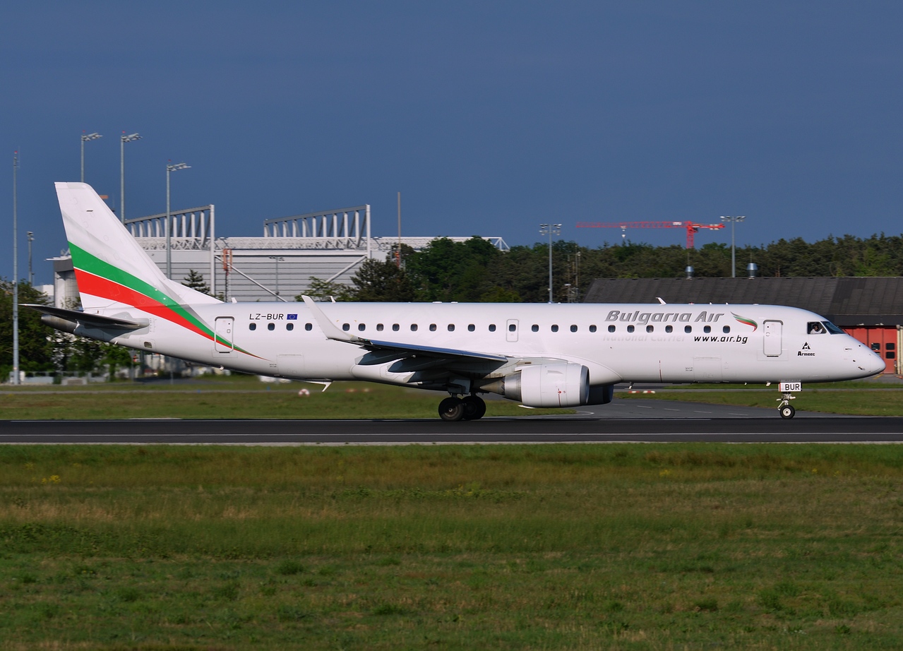 LZ-BUR - ERJ-190STD (ERJ-190-100) - Bulgaria Air - FRA - 03-05-2014