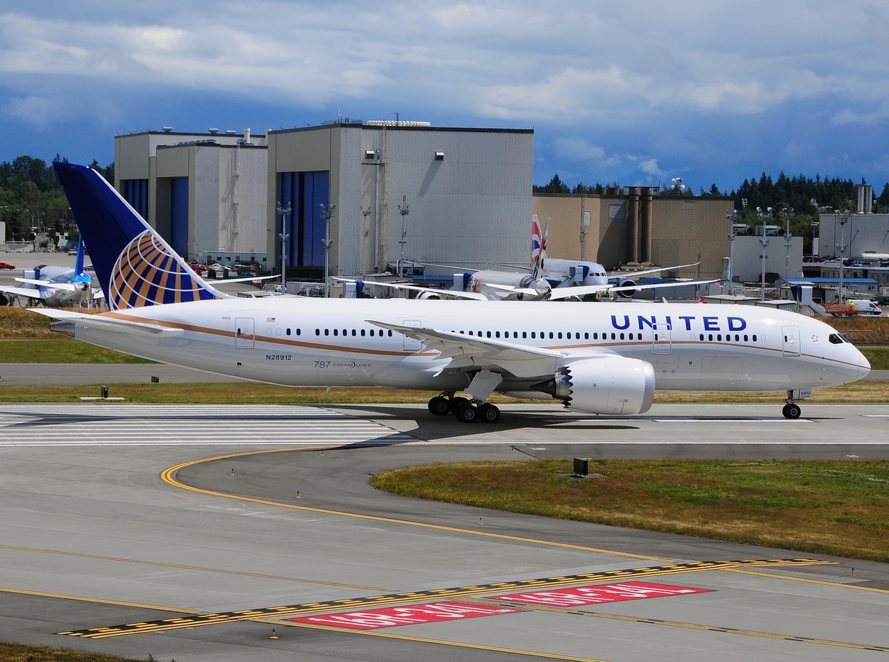 N28912 - 787-8 Dreamliner - United Airlines - PAE - 27-06-2014