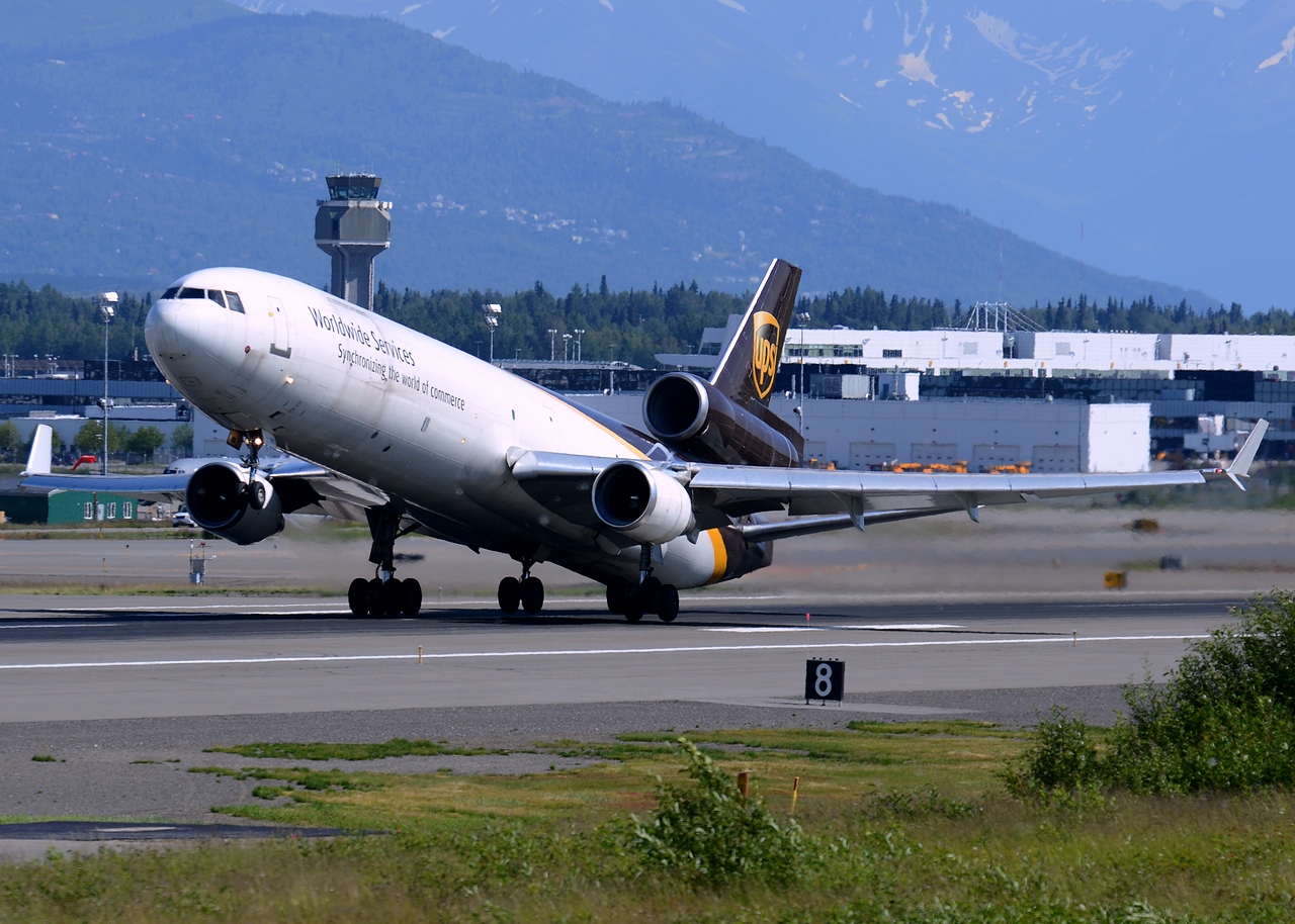 N292UP - MD-11F - United Parcel Service (UPS) - ANC - 02-07-2014