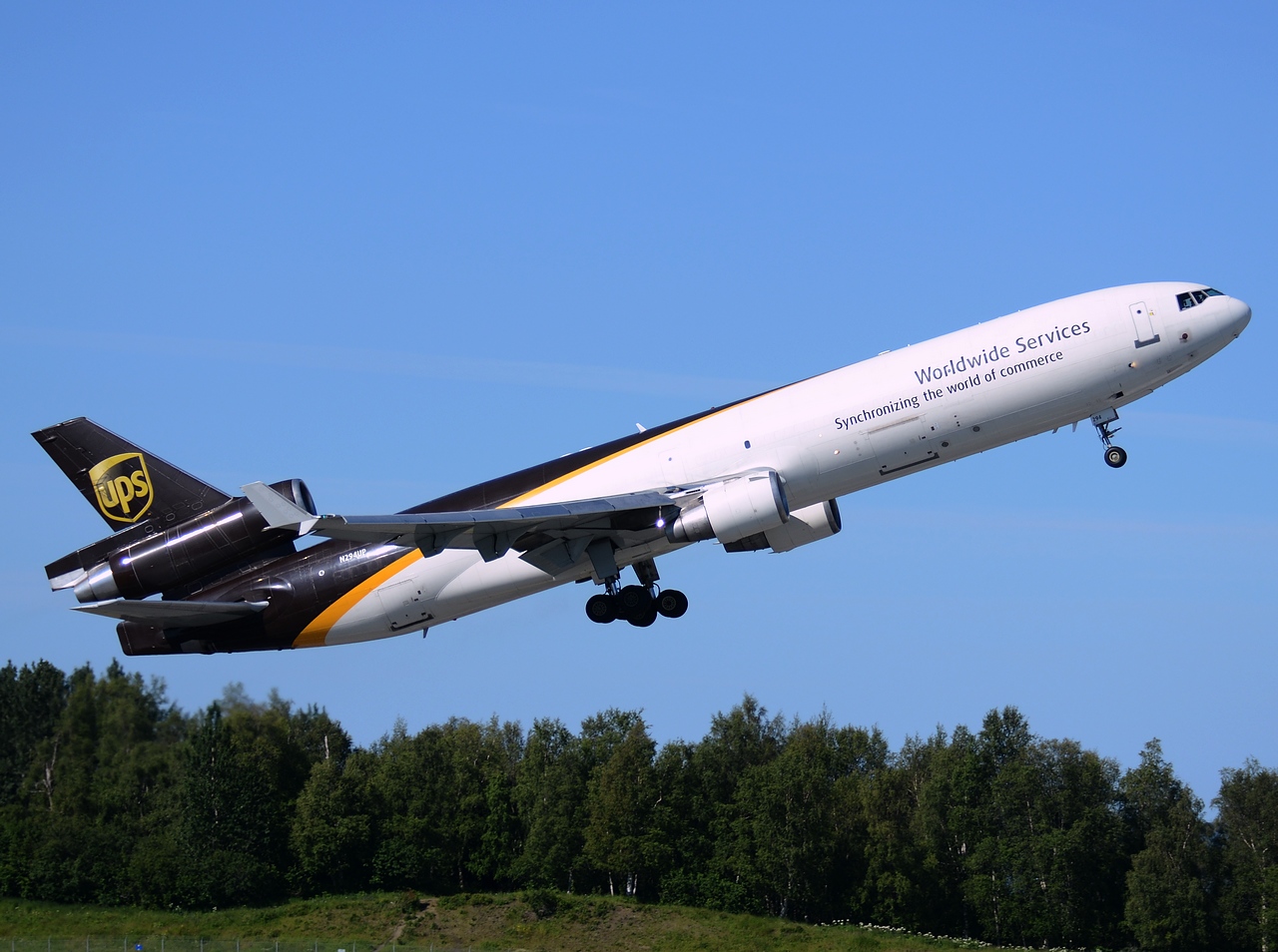 N294UP - MD-11F - United Parcel Service (UPS) - ANC - 02-07-2014