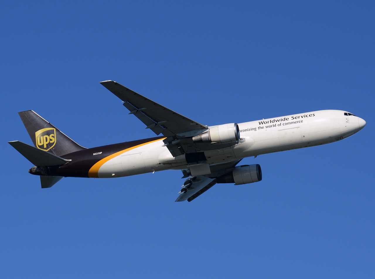 N331UP - 767-34AF - United Parcel Service (UPS) - ANC - 02-07-2014