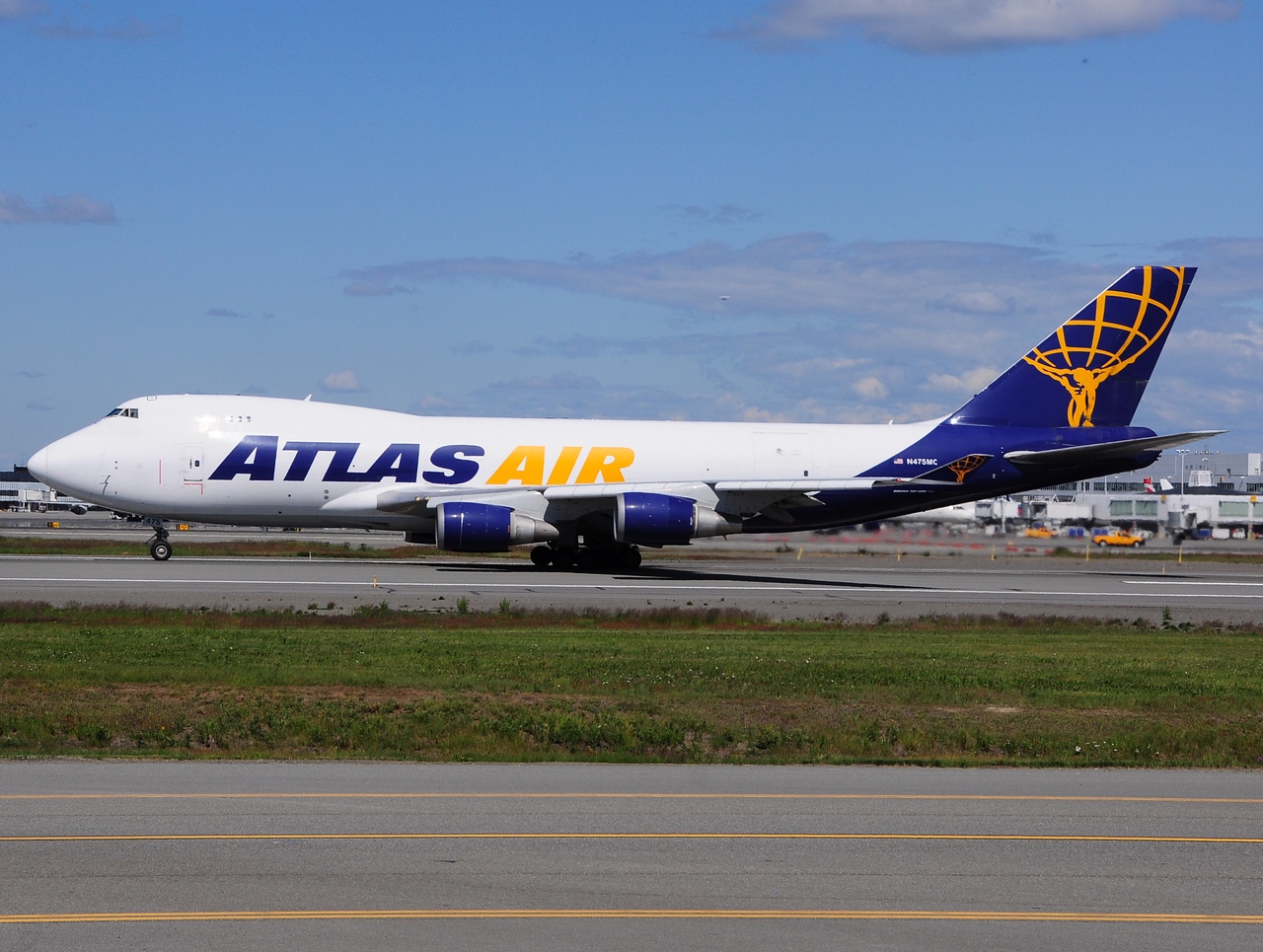 N475MC - 747-47UF - Atlas Air - ANC - 02-07-2014