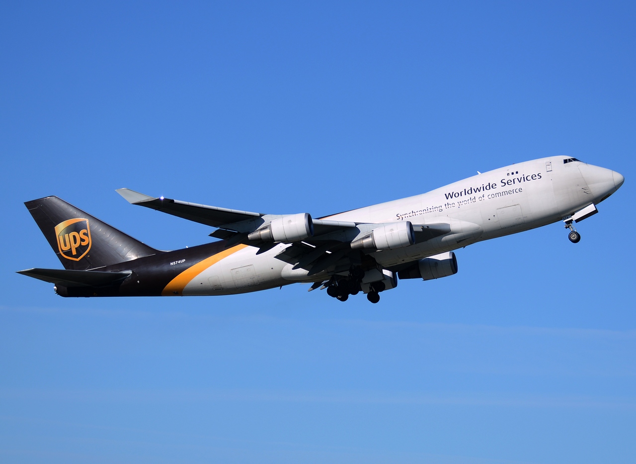 N574UP - 747-44AF - United Parcel Service (UPS) - ANC - 02-07-2014