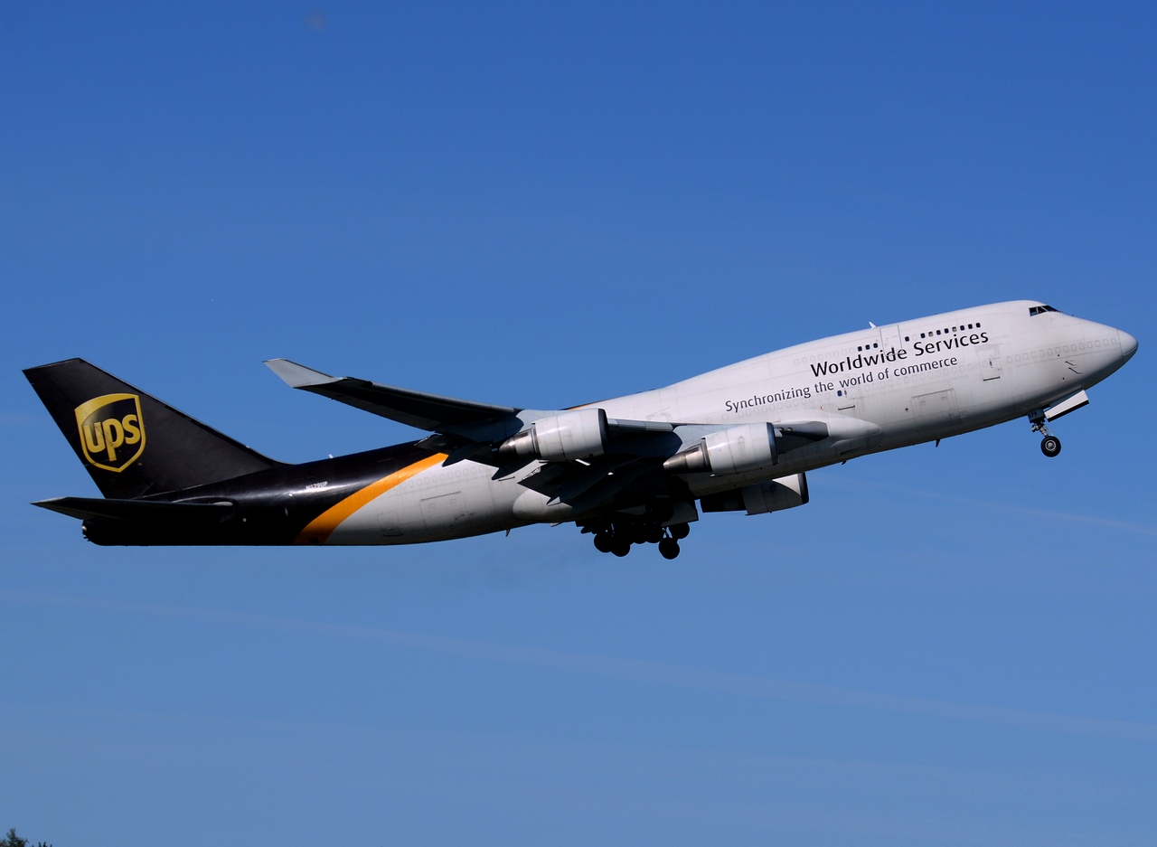 N579UP - 747-45E - United Parcel Service (UPS) - ANC - 02-07-2014
