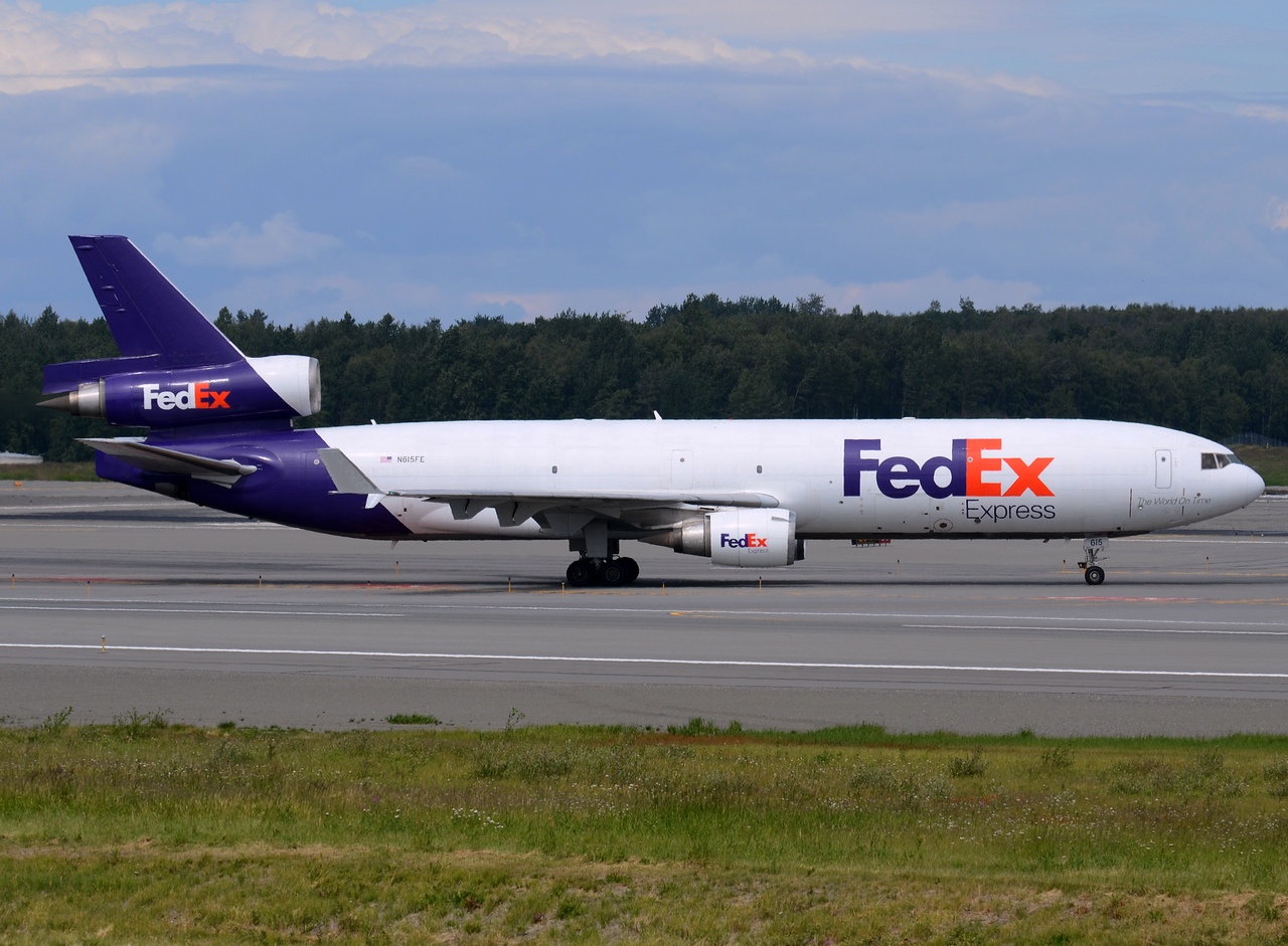 N615FE - MD-11F - Federal Express (FedEx) - ANC - 01-07-2014