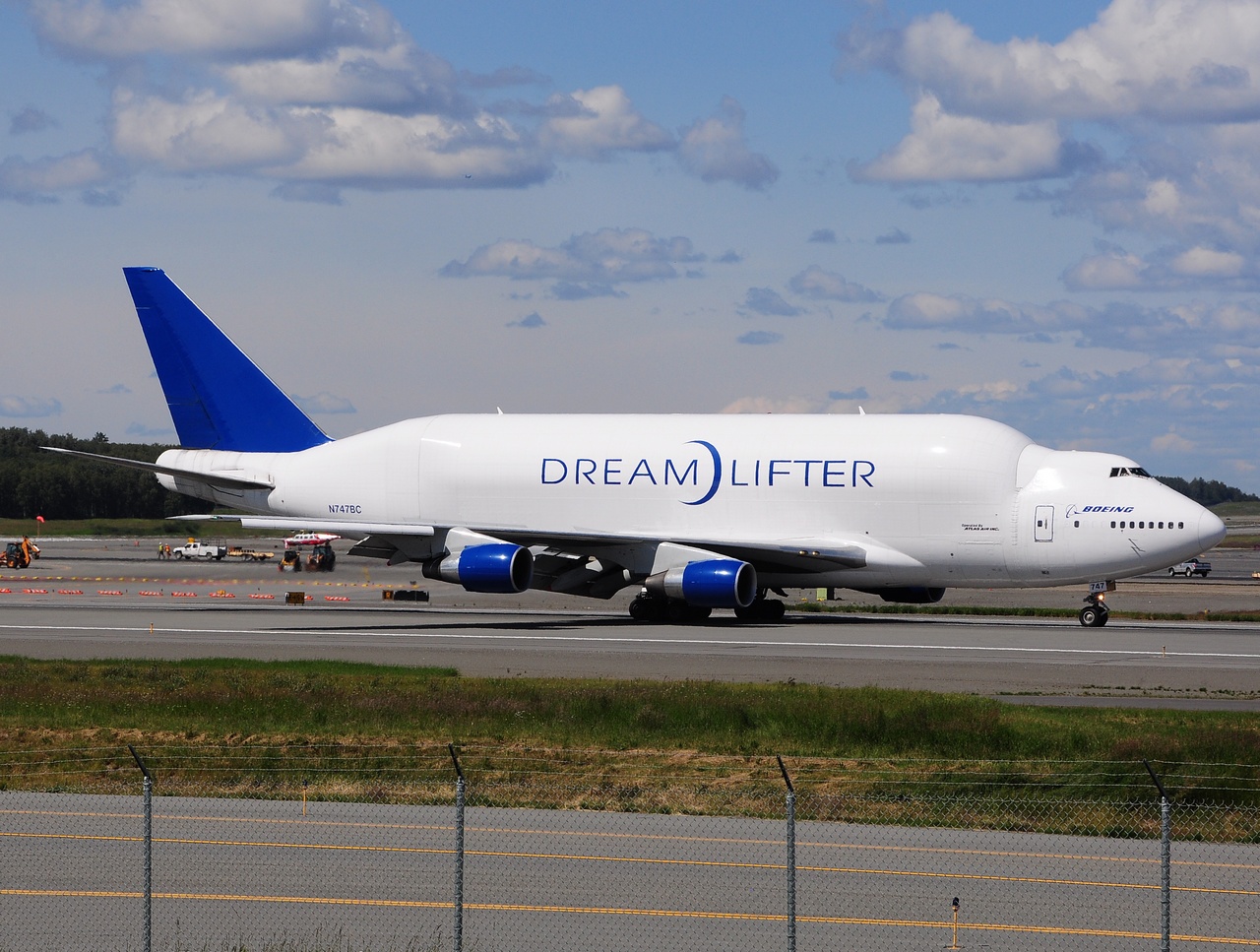 N747BC - B747-4J6(LCF) - Boeing Dream Lifter - ANC - 02-07-2014