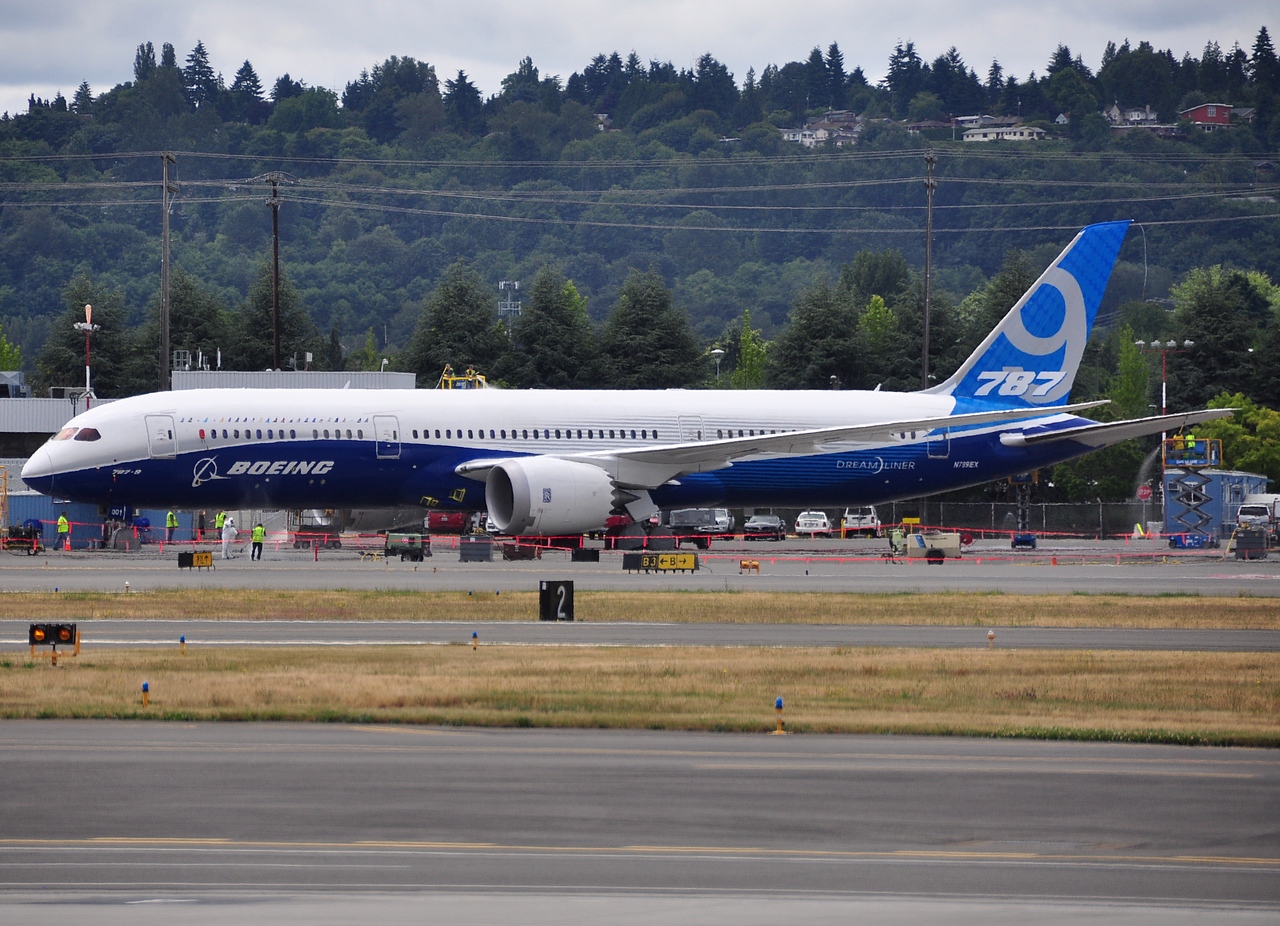 N789EX - 787-9 Dreamliner - Boeing - BFI - 24-06-2014