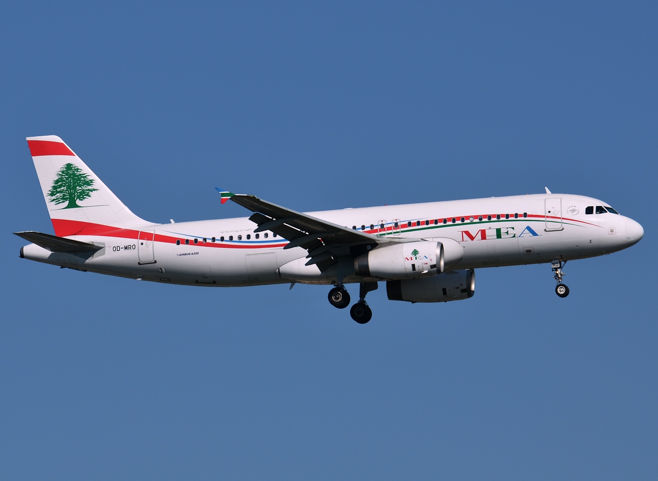OD-MRO - A320-232 - MEA _ Middle East Airlines - IST - 30-03-2014
