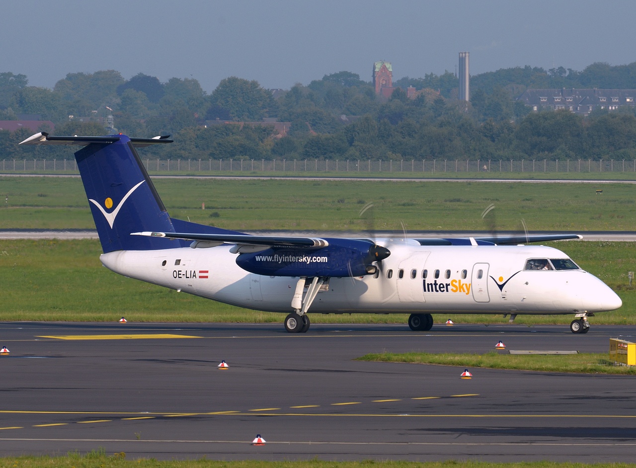 OE-LIA - DHC-8-311 - InterSky - DUS - 21-08-2014