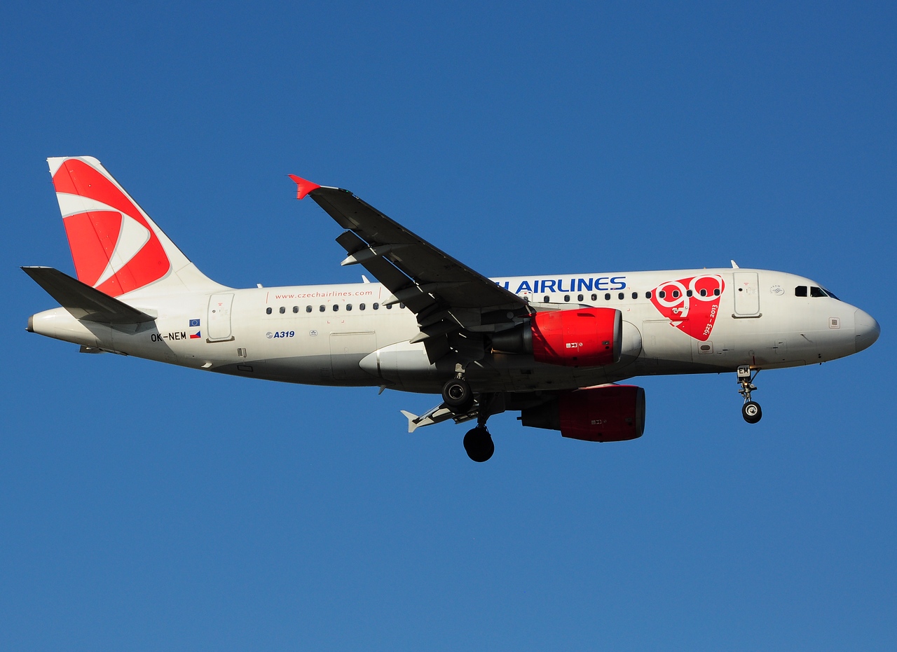 OK-NEM - A319-112 - CSA Czech Airlines - OTP - 14-02-2014