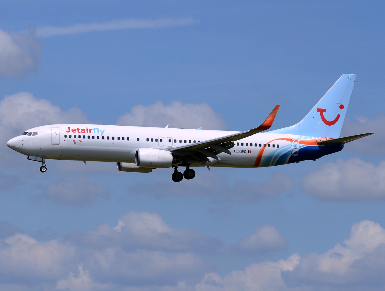 OO-JFD - 737-8KN(WL) - JetairFly - CRL - 07-07-2014