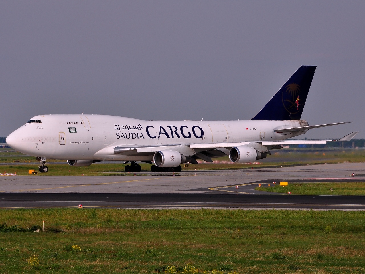 TC-ACF - 747-481 - Saudi Arabian Airlines - FRA - 04-05-2014