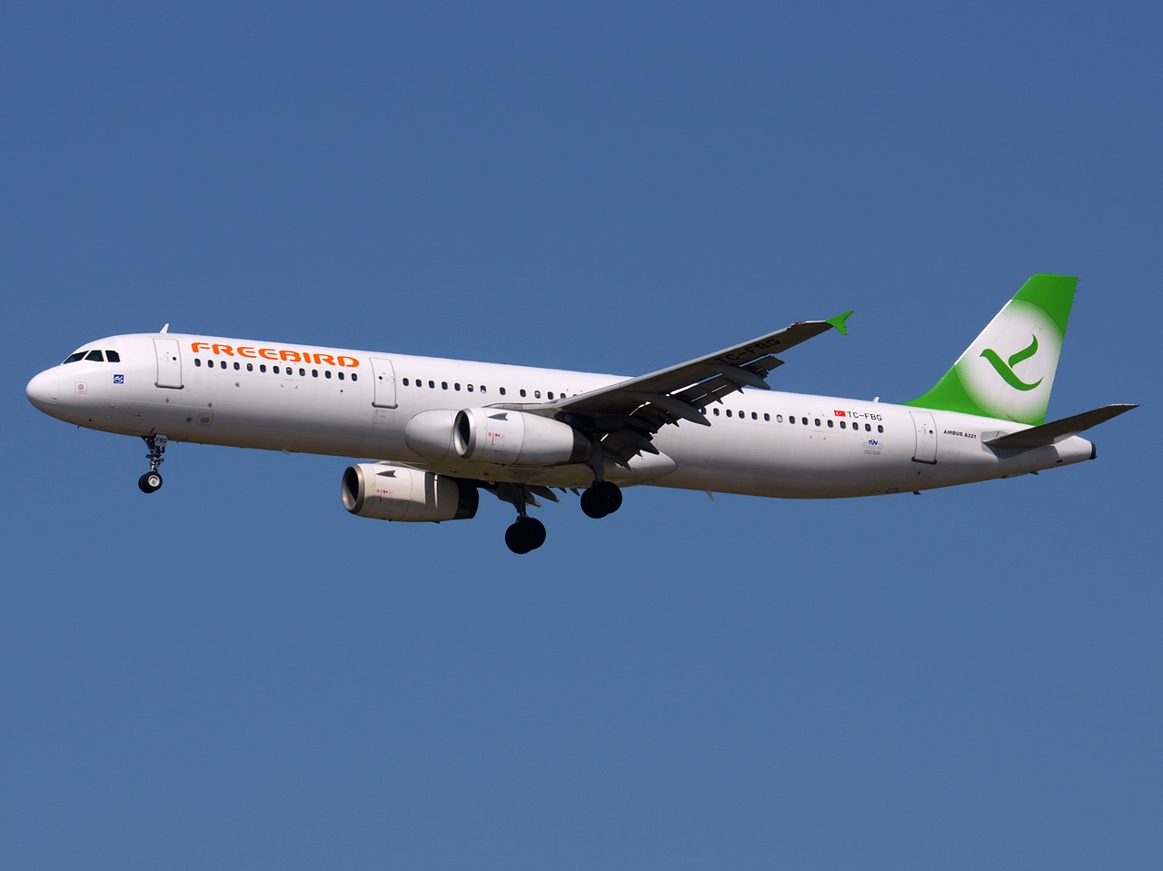 TC-FBG - A321-131 - Freebird Airlines - AYT - 25-08-2014