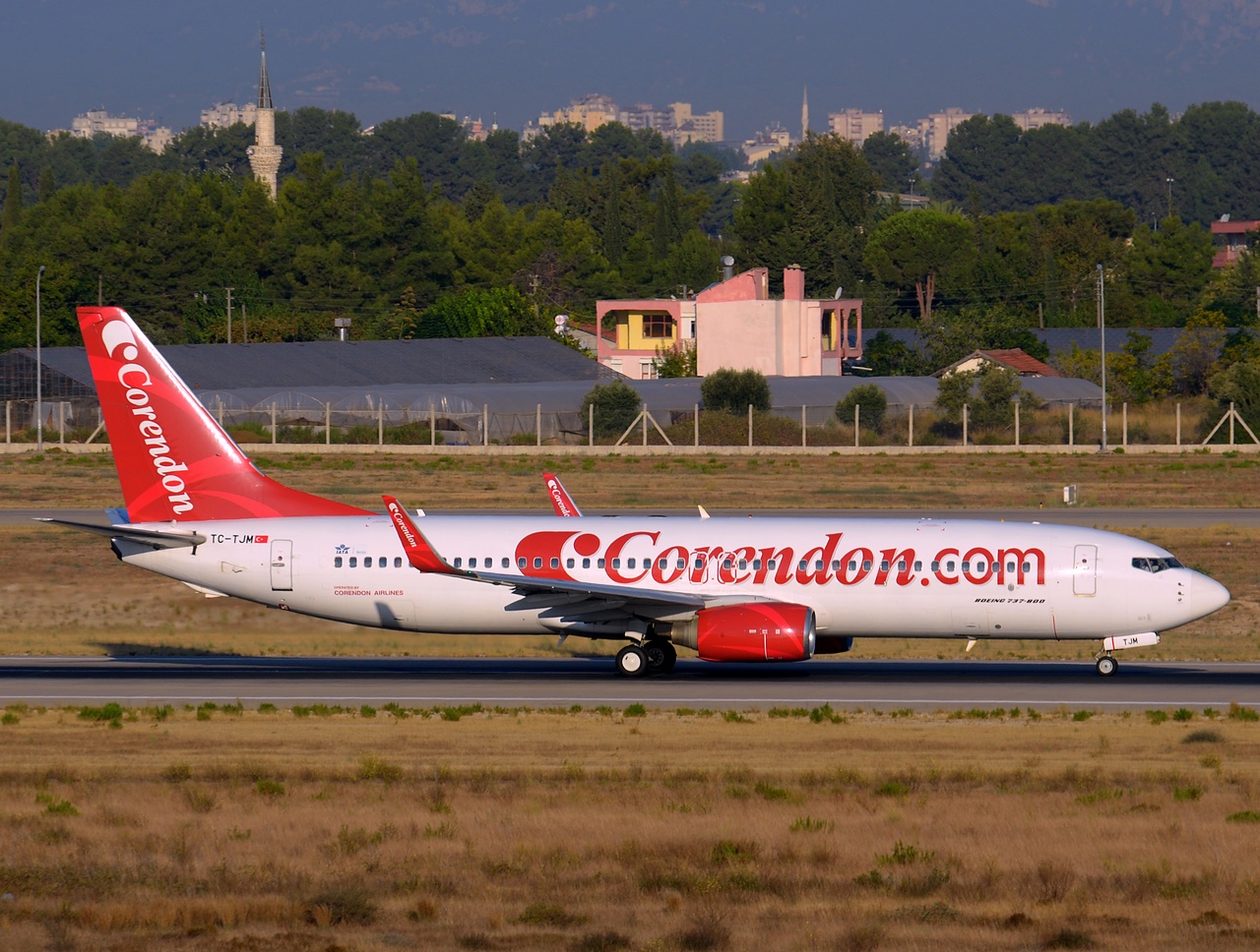 TC-TJM - 737-8Q8(WL) - Corendon Airlines - AYT - 26-08-2014