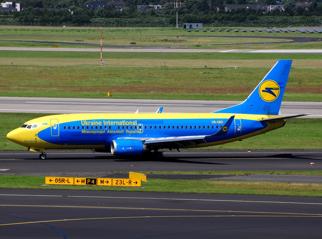 UR-GBD - 737-36Q(WL) - Ukraine International Airlines - DUS - 19-07-2014
