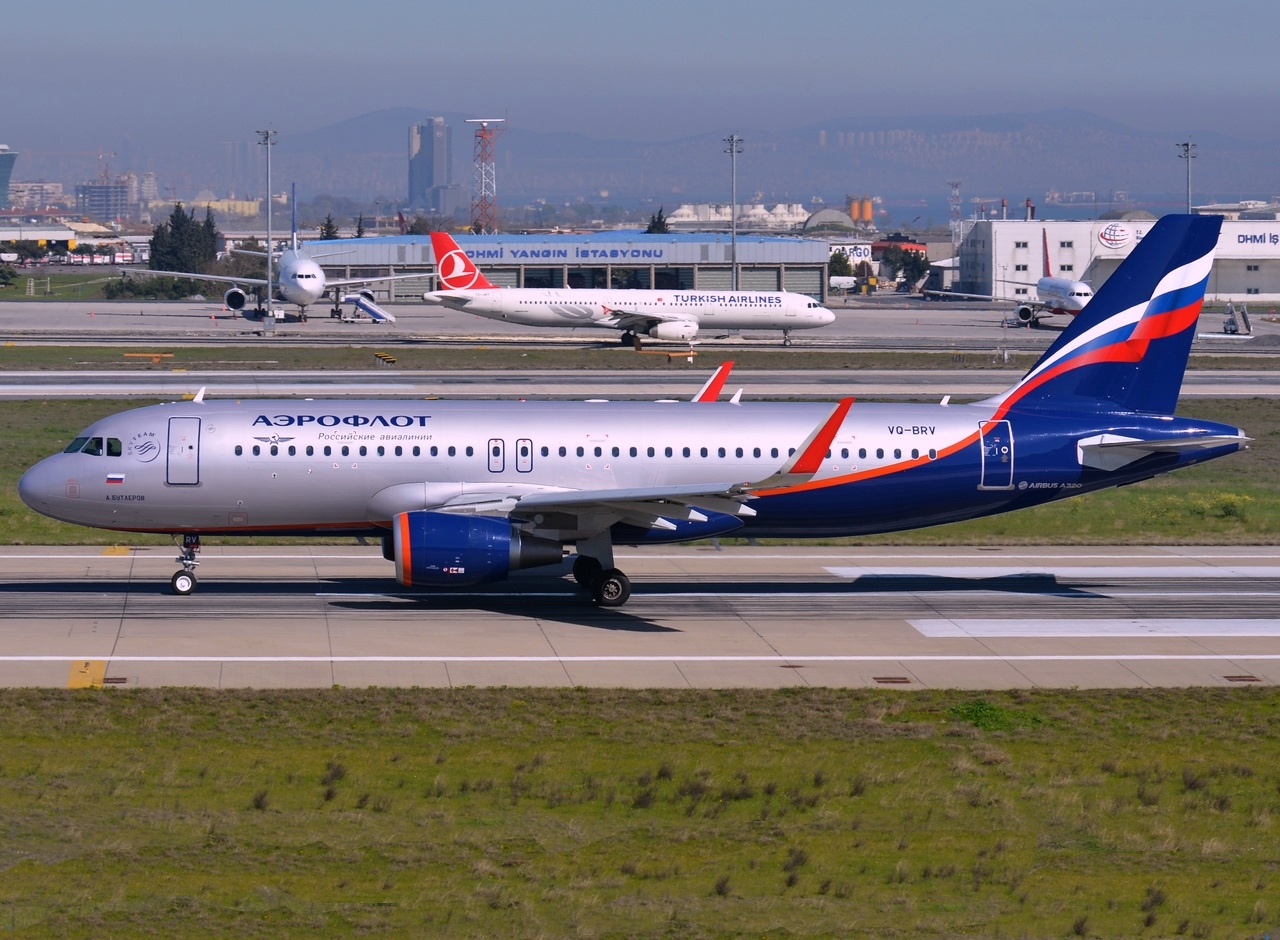 VQ-BRV - A320-214(WL) - Aeroflot _ Russian Airlines - IST - 31-03-2014