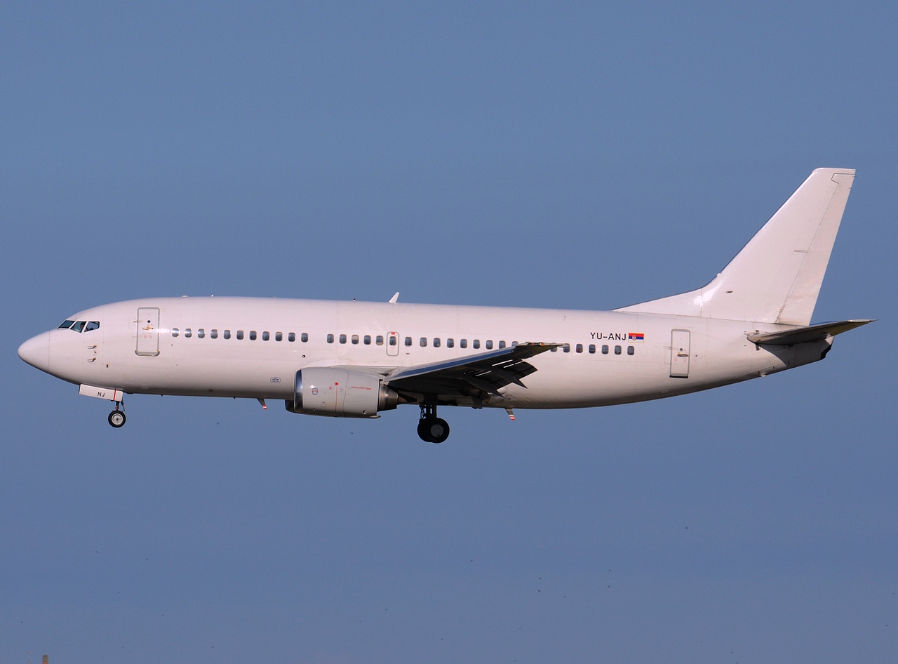 YU-ANJ - 737-3H9 - JAT Airways - FCO - 18-06-2014