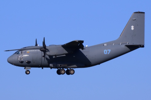 07 Blue - C-27J Spartan - Lithuanian Air Force - CRL - 01-11-2014