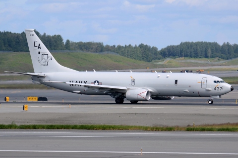 168437 - P-8A Poseidon - United States Navy - ANC - 01-07-2014