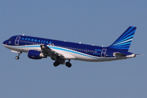 4K-AZ78 - A320-214 - AZAL Azerbaijan Airlines - CDG - 16-03-2014