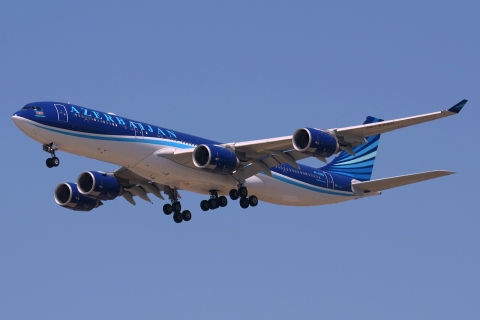 4K-AZ86 - A340-542 - AZAL Azerbaijan Airlines - AYT - 26-08-2014