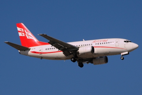 4L-TGI - 737-505 - Georgian Airways - AYT - 23-08-2014