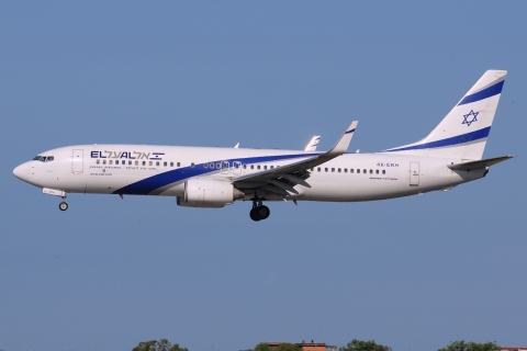 4X-EKH - 737-85P(WL) - El Al Israel Airlines - FCO - 19-06-2014