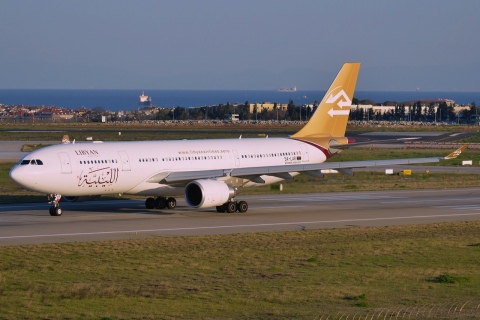 5A-LAR - A330-202 - Libyan Airlines - IST - 30-03-2014