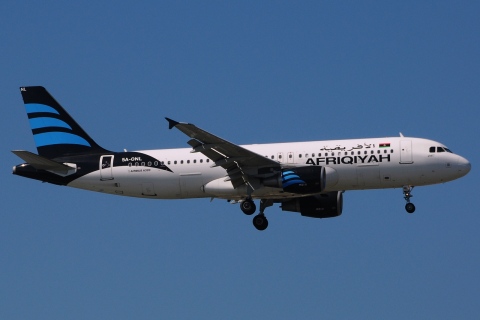 5A-ONL - A320-214 - Afriqiyah Airways - IST - 31-03-2014b