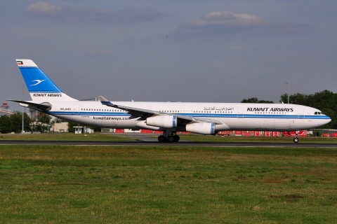 9K-AND - A340-313 - Kuwait Airways - FRA - 04-05-2014