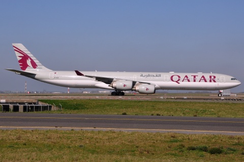 A7-AGD - A340-642 - Qatar Airways - CDG - 16-03-2014