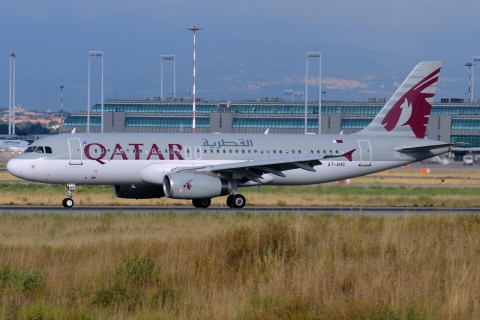A7-AHS - A320-232 - Qatar Airways - FCO - 17-06-2014