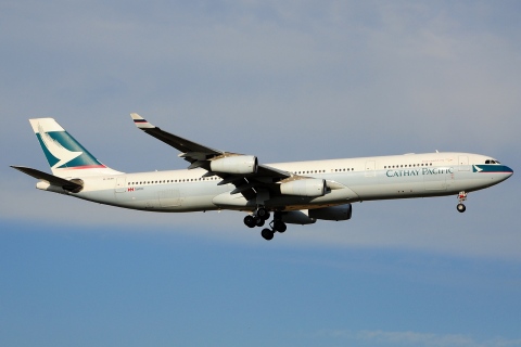 B-HXK - A340-313 - Cathay Pacific Airways - FCO - 19-06-2014