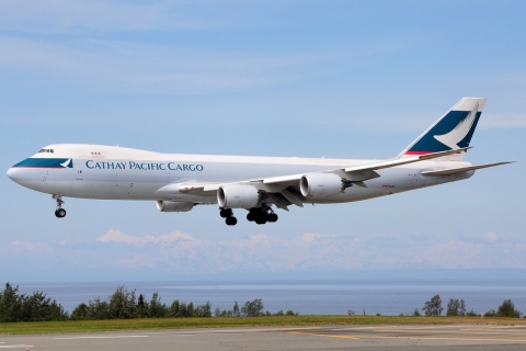 B-LJK - 747-867F - Cathay Pacific Airways - ANC - 01-07-2014