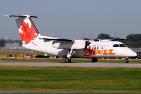 C-FGRY - DHC-8-102 - Air Canada Jazz - YUL - 19-09-2014