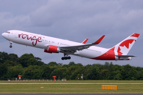 C-FMWQ - 767-333(ER)(WL) - Air Canada Rouge - MAN - 17-07-2014
