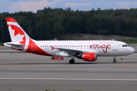 C-GARO - A319-113 - Air Canada Rouge - ANC - 01-07-2014