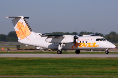 C-GION - DHC-8-102 - Air Canada Jazz - YUL - 19-09-2014