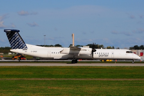C-GKQC - DHC-8-402Q - Porter Airlines - YUL - 18-09-2014