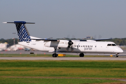 C-GKQF - DHC-8-402Q - Porter Airlines - YUL - 19-09-2014