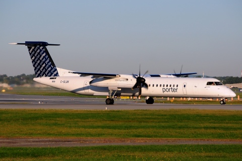 C-GLQK - DHC-8-402 - Porter Airlines - YUL - 19-09-2014