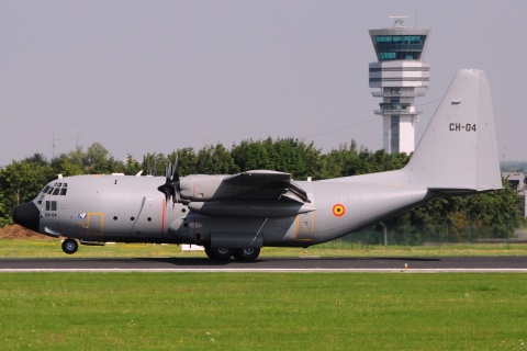 CH-04 - C-130H Hercules - Belgian Air Force - BRU - 31-07-2014